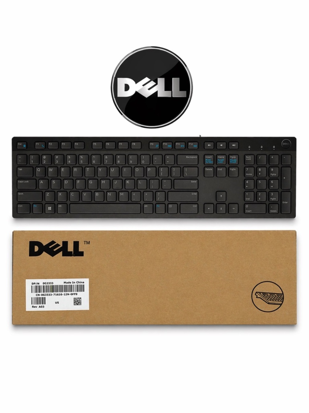 Dell USB Wired‎ Keyboard